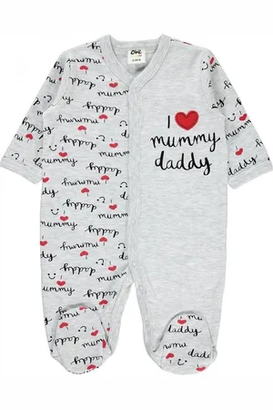 Civil Baby pyjama jongens en meisjes - Babykleding - I love mummy daddy