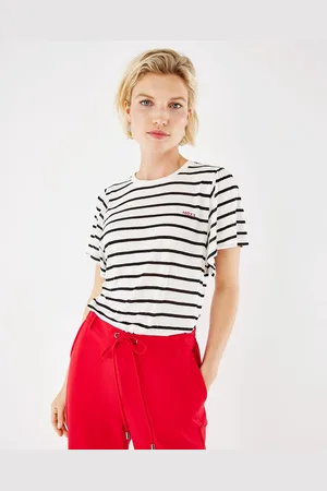 Mexx T-shirt Gestreept