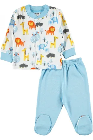 Civil Jungle dieren baby pyjama jongens