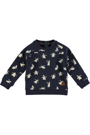 Ducky Beau Baby Sweater -Blue nights