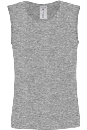 B and C Tank Top Heren M Mouwloos 85% Katoen, 15% Viscose