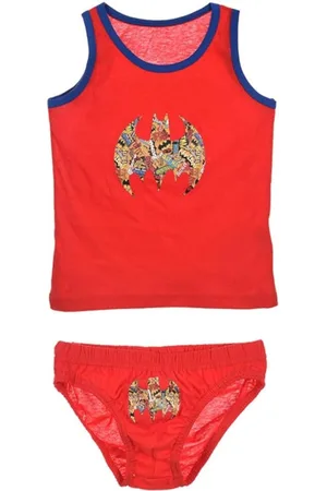 Batman DC ondergoed-set - Singlet & Onderbroek - - 4/5 jaar - 100% Katoen