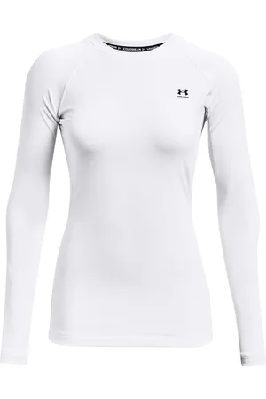 Under Armour UA CG Authentics Crew Dames Thermoshirt - White