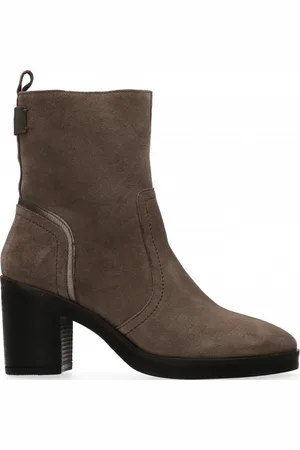 Maruti Vanity Enkellaarsjes op hak Taupe - - 37