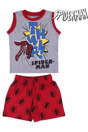 SPIDERMAN Spiderman Shortama Kledingset - Thwip