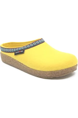 Haflinger FRANZL, 71101 117, Gele dames sloffen
