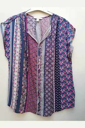 Merkloos Beeldige bloemen blouse van Esprit - maat 36