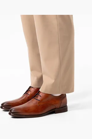 Van Lier Heren - leren veterschoenen