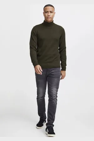 Blend Heren Sweater (lekker fijn warm) - Coltrui - – 100% organic material