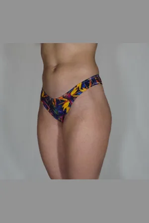 Merkloos Bikini broekje -booty short- brazillian - pole short - dames