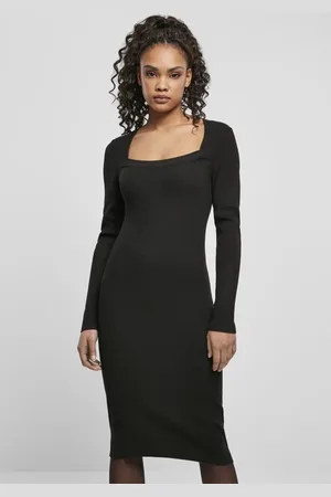 Urban classics Long Knit Lange jurk - 4XL