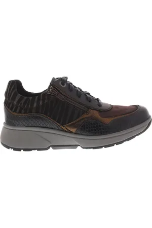 Xsensible Dames Veterschoenen Lima Black Combi
