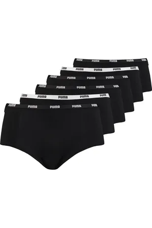 PUMA 6-Pack dames mini boxershorts - Multipack katoenen dames onderbroeken - Vrouwen ondergoed - L