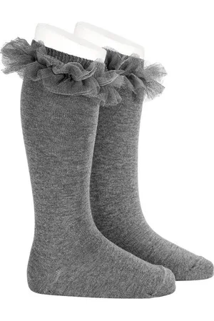 CONDOR |Kniekousen met tule maatKniekousen met tule maat 32-35| 2494/2 |230