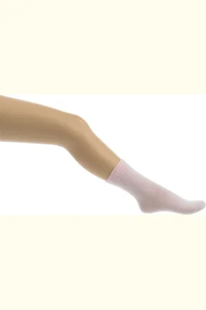 Bonnie Doon Kinderen - Cotton Sock - Licht Roze/ - maat 33-34 (2 paar)
