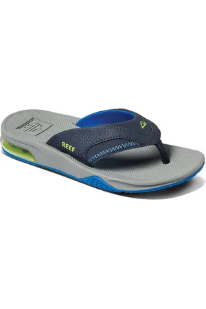 Reef Kids Fanning Jongens Slippers - /Lime