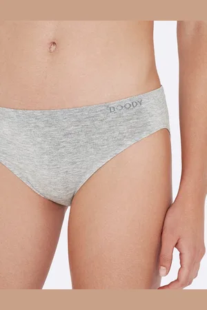 Boody Bamboe Classic Bikinislip - Lichtgrijs / XL