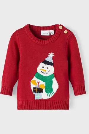 NAME IT NBNRULLE LS KNIT - Baby - Truien