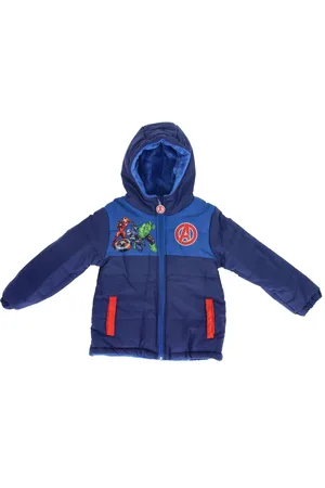 Marvel Avengers winter jas - winter jack - coral fleece - capuchon - jas - jacket - maat 104 cm - 4 jaar