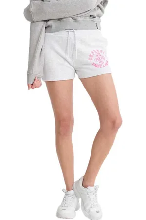 Superdry Track&field Korte Broek Wit XS Vrouw