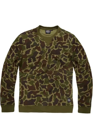 Vintage industries Sweatshirt Greeley Crewneck Sweat Ad Camo-L