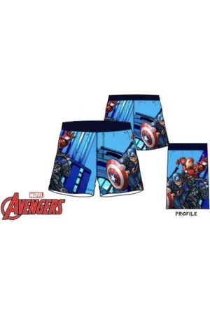 Marvel Zwemshort|Avengers kleur maat 104 cm|Short de bain Avengers couleur bleu taille 104 cm