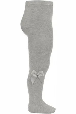 CONDOR Cóndor- Maillot met satijnen strik - lichtgrijs - 3-6 maanden