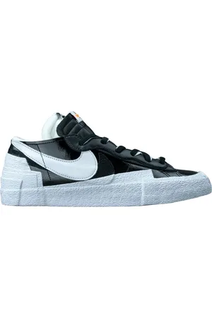 Nike Blazer Low X Sacai Blk Lakleder - Streetwear - Volwassen