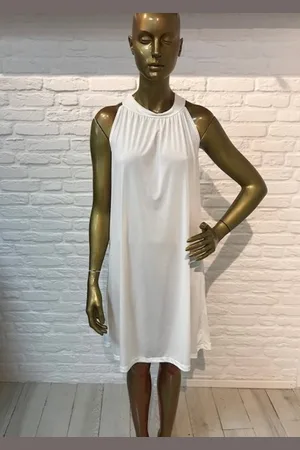 Merkloos Halterjurk - One Size (