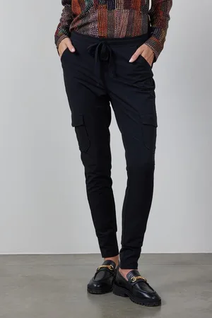 DIDI Dames Travel pants Dash in black maat 42