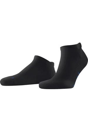Falke Keep Warm anatomische pluche zool merinowol sneakersokken Unisex zwart