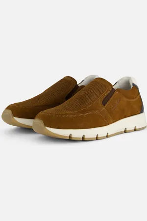 Australian Eagle Instappers cognac Nubuck