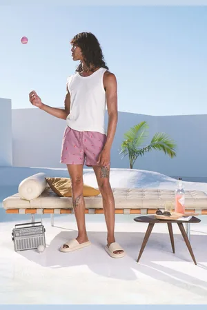 A-dam Flying Birds - Zwembroek- Zwemshort - Boxershort - Gemaakt van Gerecyclede Flessen - Vegan