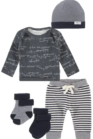 Noppies Kledingset - 5delig - Broek Ahidud - Shirt Ammiad - Muts - 2 paar sokjes