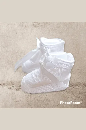 Mac Gebreide Slofjes | Unisex | | Newborn