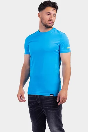 Dsquared2 Sleeve Logo T-Shirt Heren Lichtblauw