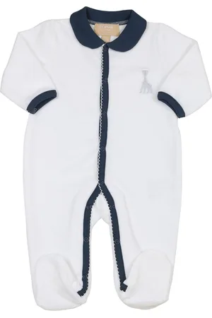 Sophie de Giraf Boxpakje velours rib met kraagje met sierrandje 3 Maanden - 60cm
