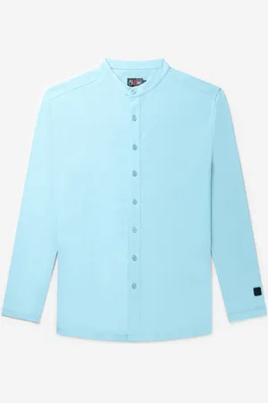 AB Lifestyle Button Up | Sky Blue - Heren