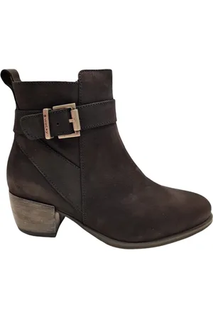 Wolky Laarzen Zavalla HV 0288412 000 Dames Enkellaarzen - Zwart - 37