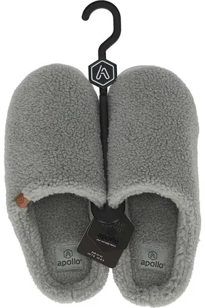 Apollo Instap Pantoffels Heren – Teddy Wol – - 45/46