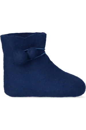 Tofvel Juna + Lala Wolvilt Baby Slofjes Blue