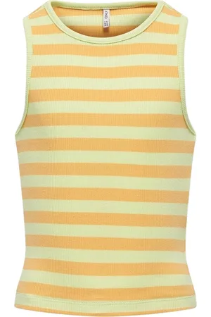 ONLY Kids Nessa Rib Top Meisjes