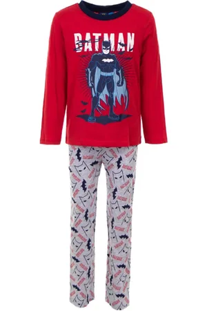 Batman Kinderpyjama - - Rood - 3 jaar/98 cm
