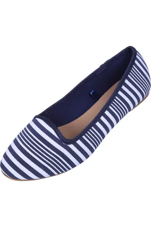 Produkt Marineblauwe en witte ballerina