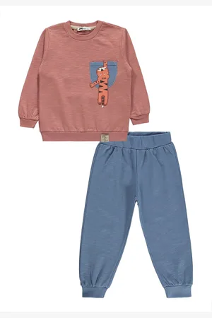Civil Tijger sweater & broek set jongens