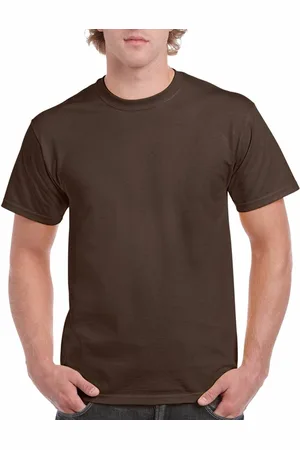 Gildan T-shirts voor heren - zware 200gr kwaliteit - Basic shirts - Katoen - Korte mouwen - Comfort pasvorm S
