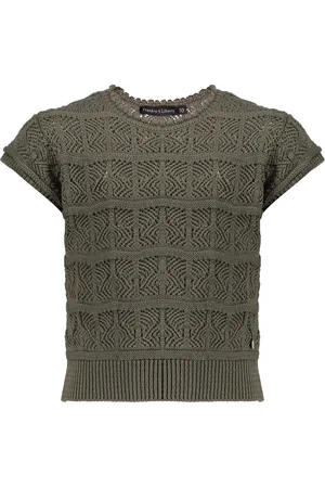 Frankie & Liberty Meisjes trui gebreid - May - Fresh groen