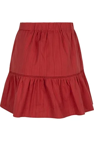lofty manner Rok Skirt Jelena Ob35 1 250 Red Dames