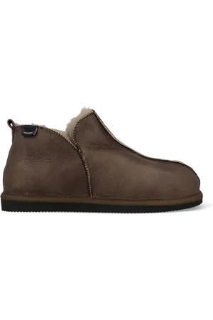 Shepherd of Sweden Anton slippers Stone oiled antique 44