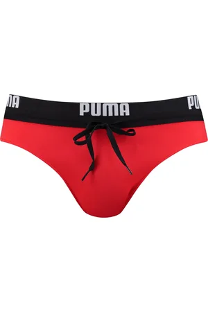 PUMA Zwemslip Logo Band Heren Zwembroek